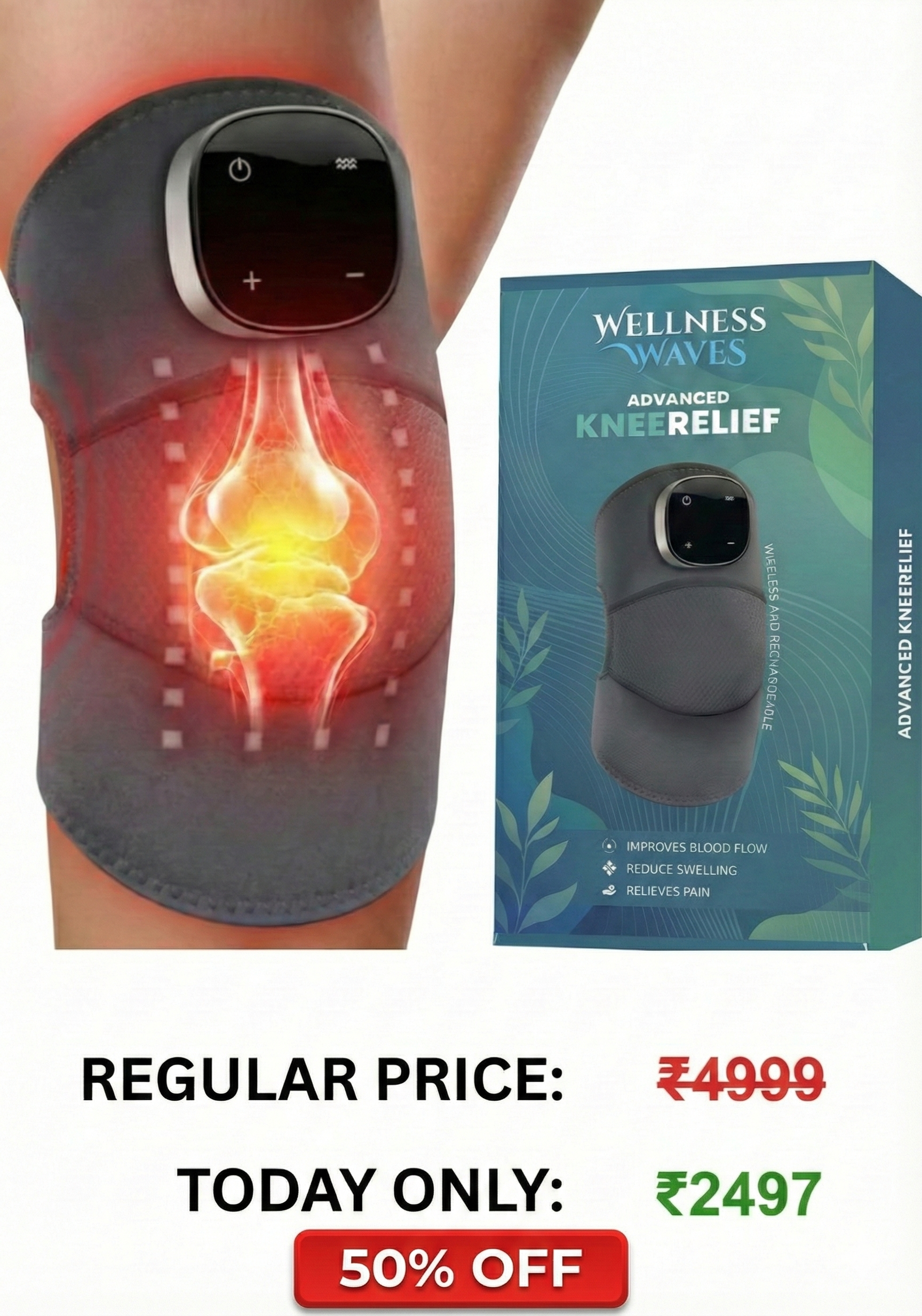 Wellness Waves Knee Massager