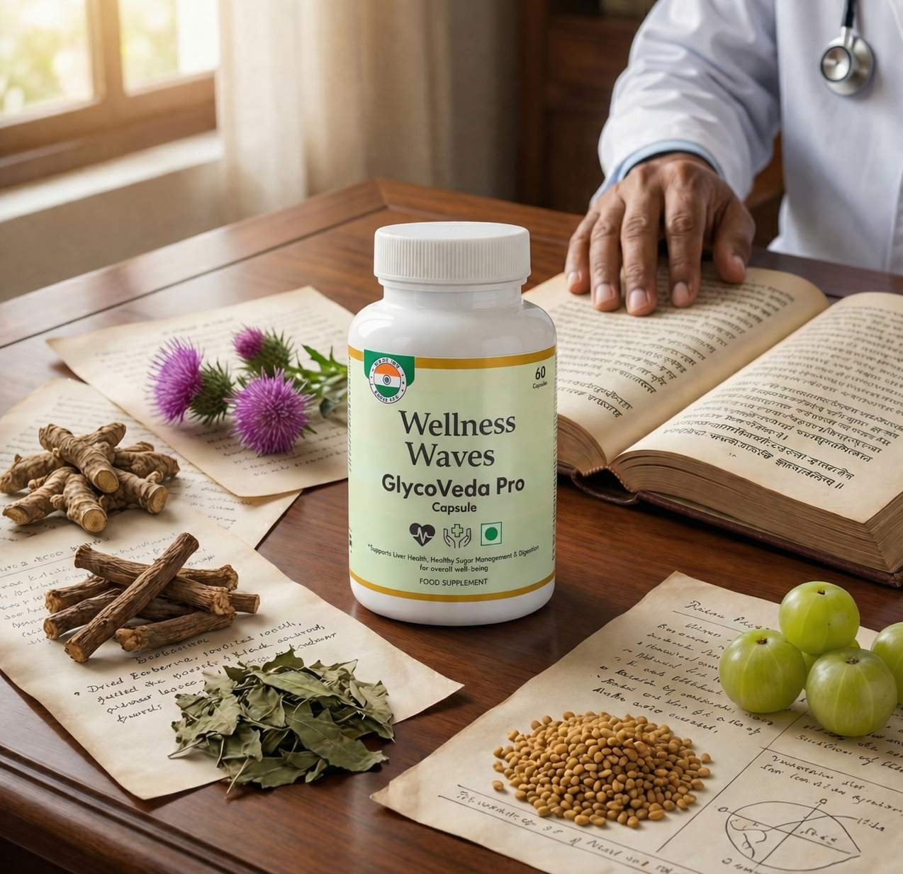 Wellness Labs GlycoVeda Pro