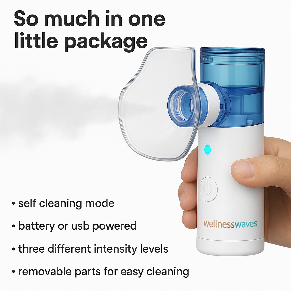 WellnessWaves Aerogya Veda Nebulizer