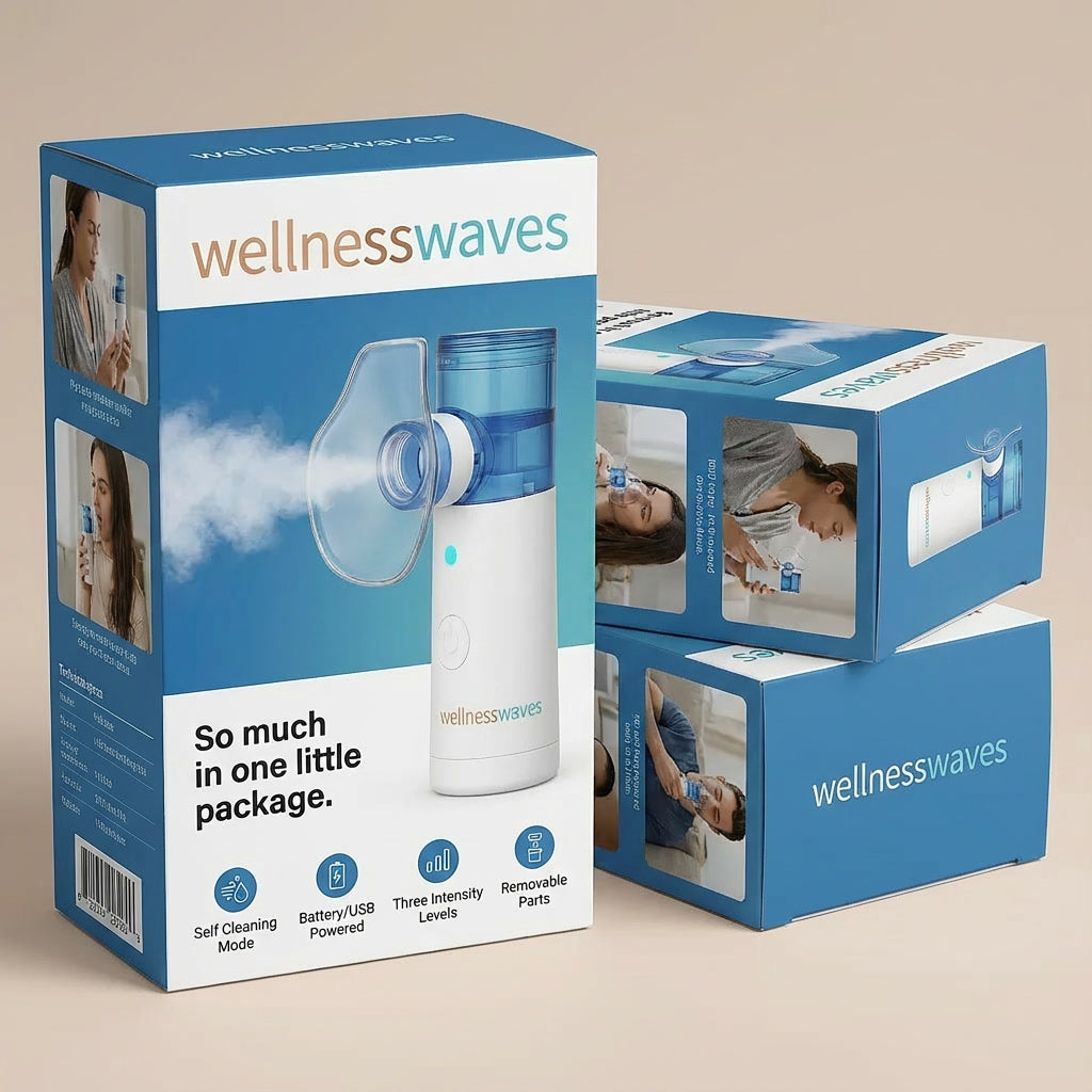 WellnessWaves Aerogya Veda Nebulizer