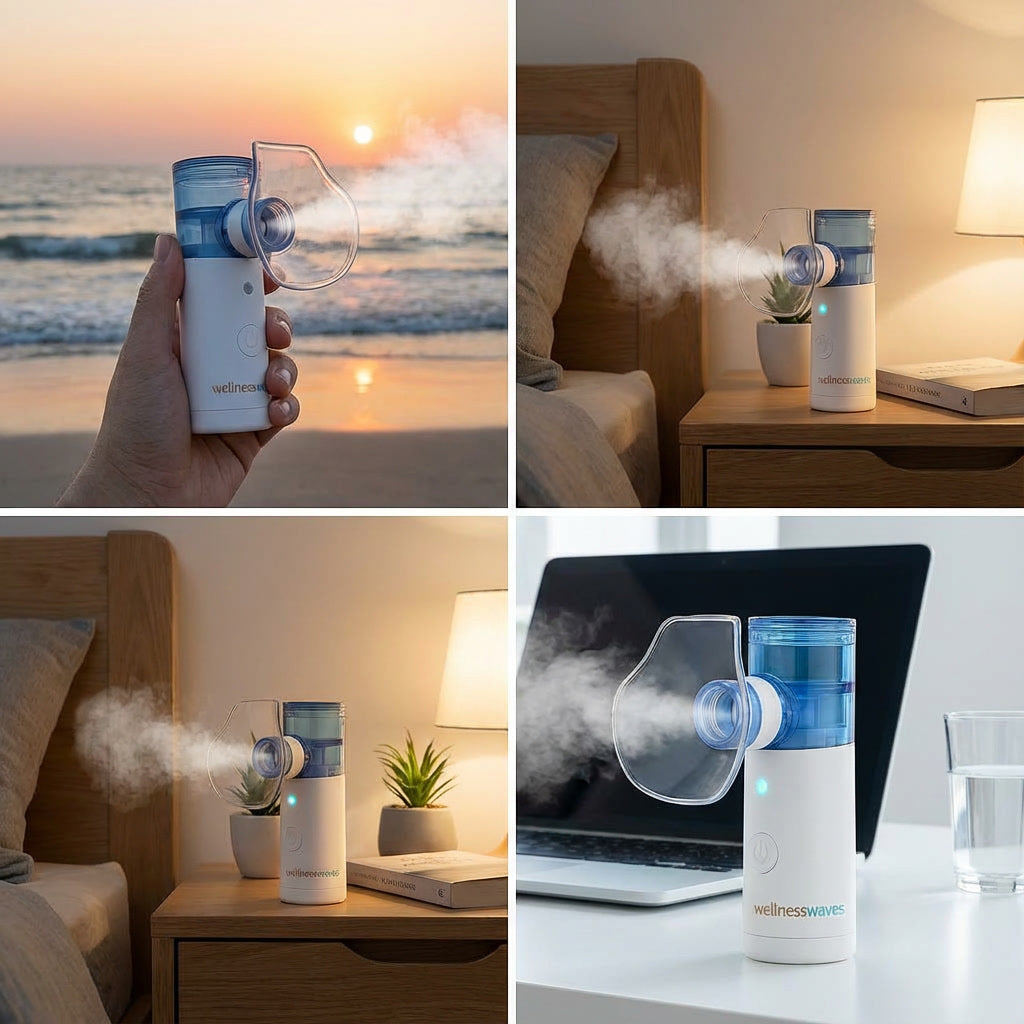 WellnessWaves Aerogya Veda Nebulizer