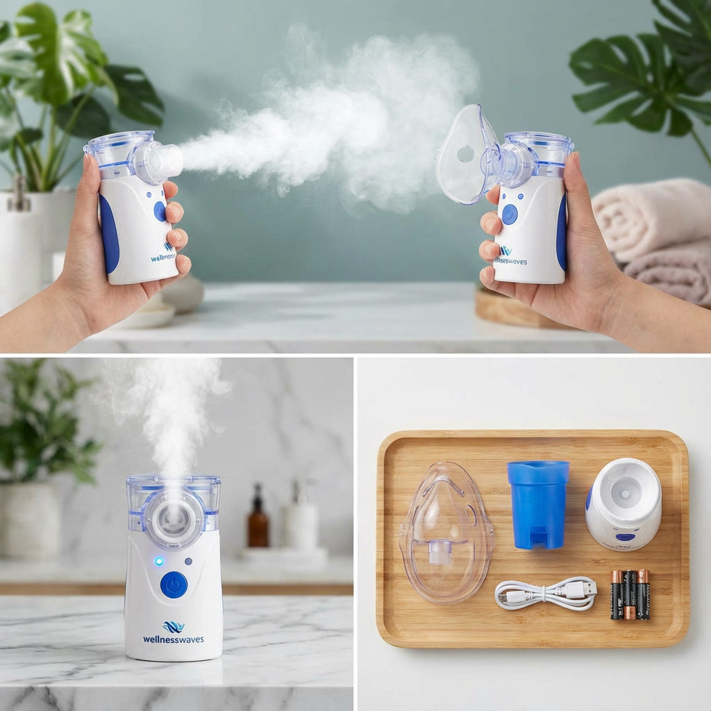 WellnessWaves Aerogya Veda Nebulizer